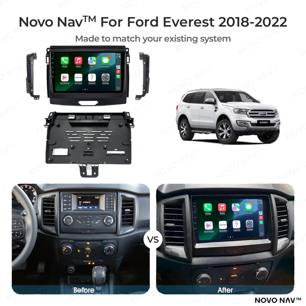 Ford Everest 2018-2022 CarPlay and Android Auto Upgrade Kit
