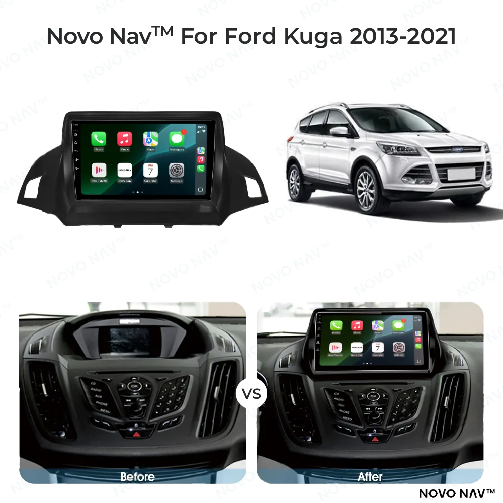 Ford Kuga 2013-2021 CarPlay and Android Auto Upgrade Kit