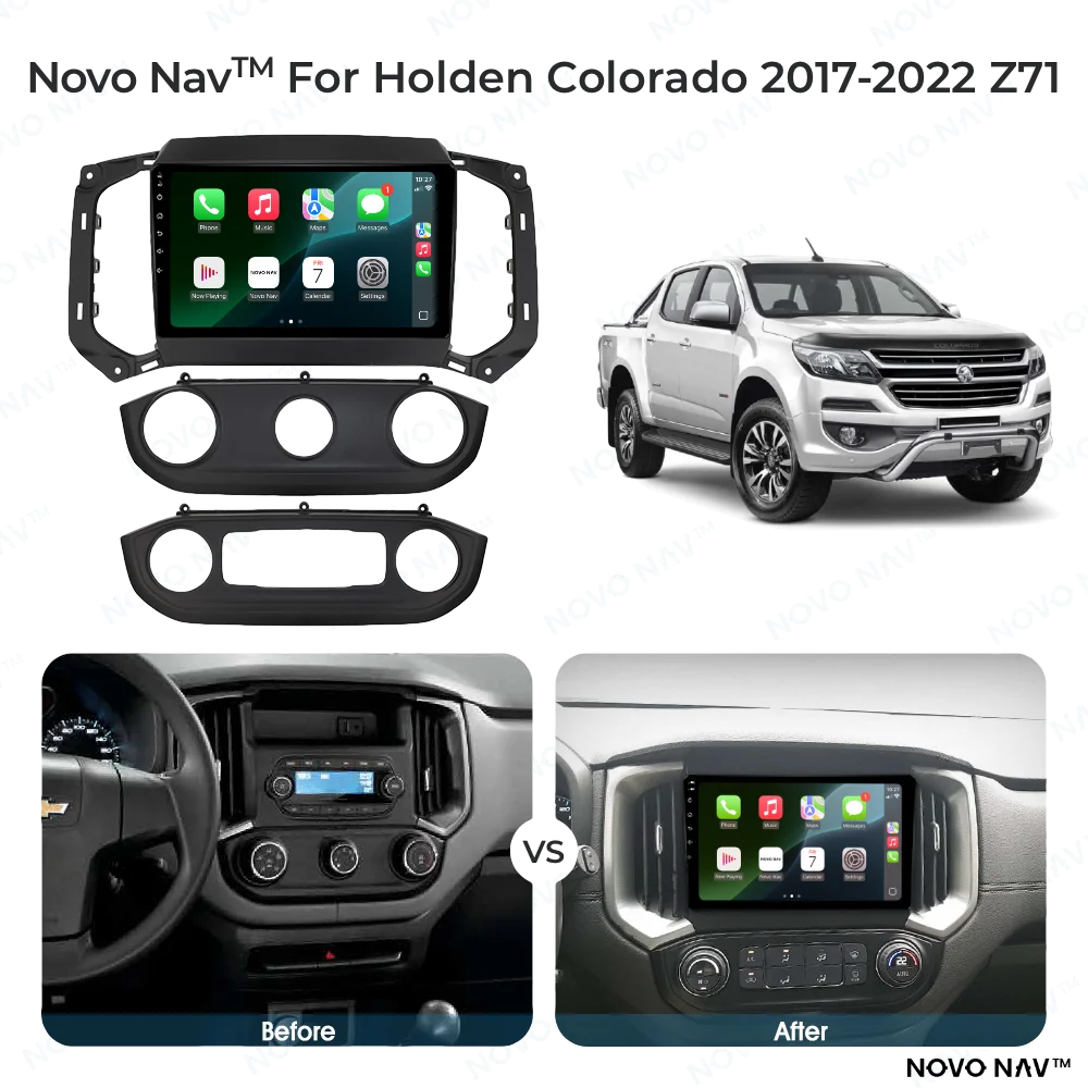Holden Colorado Z71 2017-2022 CarPlay and Android Auto Upgrade Kit