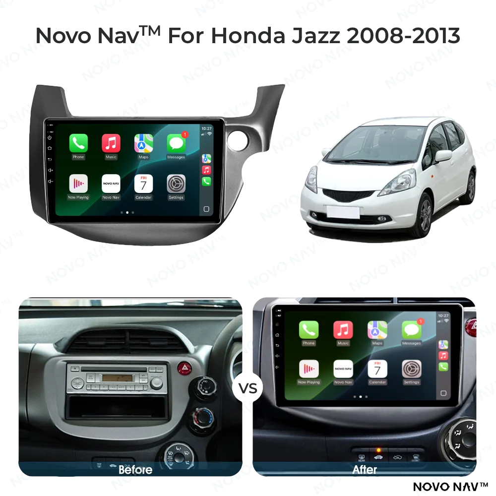 Honda Jazz 2008-2013 CarPlay and Android Auto Upgrade Kit