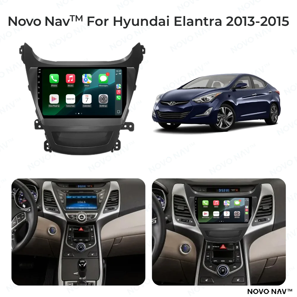 Hyundai Elantra 2013-2015 CarPlay and Android Auto Upgrade Kit