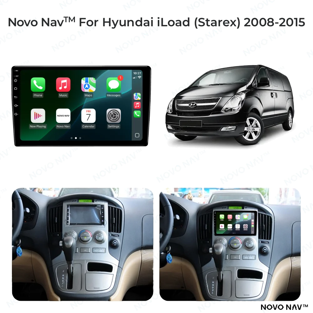 Hyundai iLoad 2008-2015 CarPlay and Android Auto Upgrade Kit