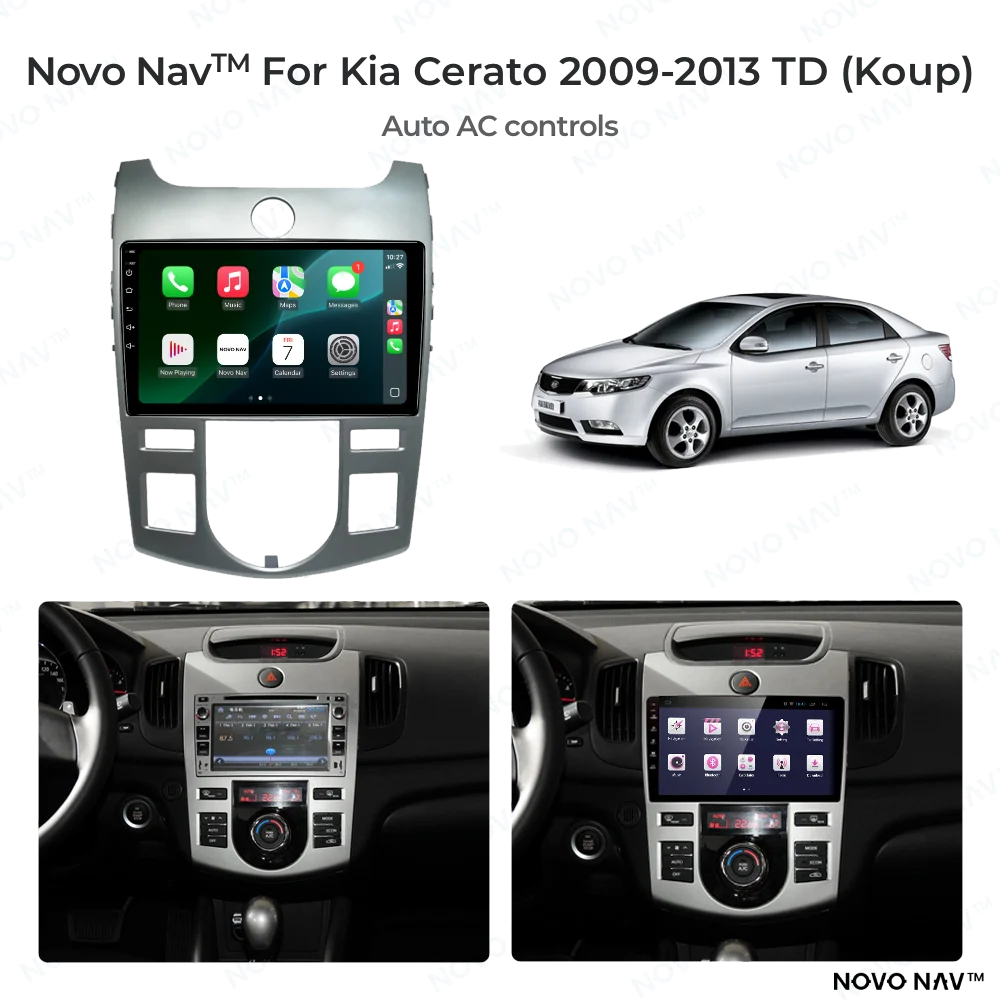Kia Cerato Koup 2009-2013 CarPlay and Android Auto Upgrade Kit