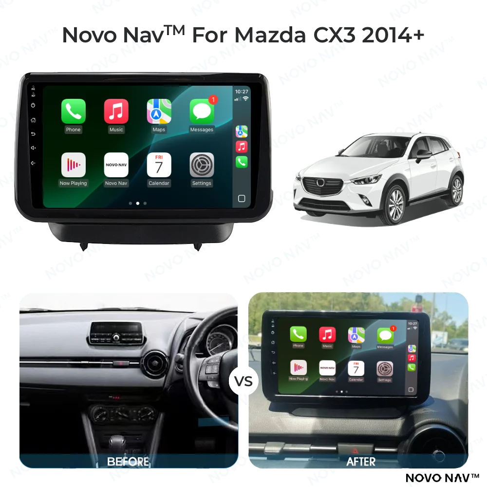 Mazda CX3 2014-2025 CarPlay and Android Auto Upgrade Kit