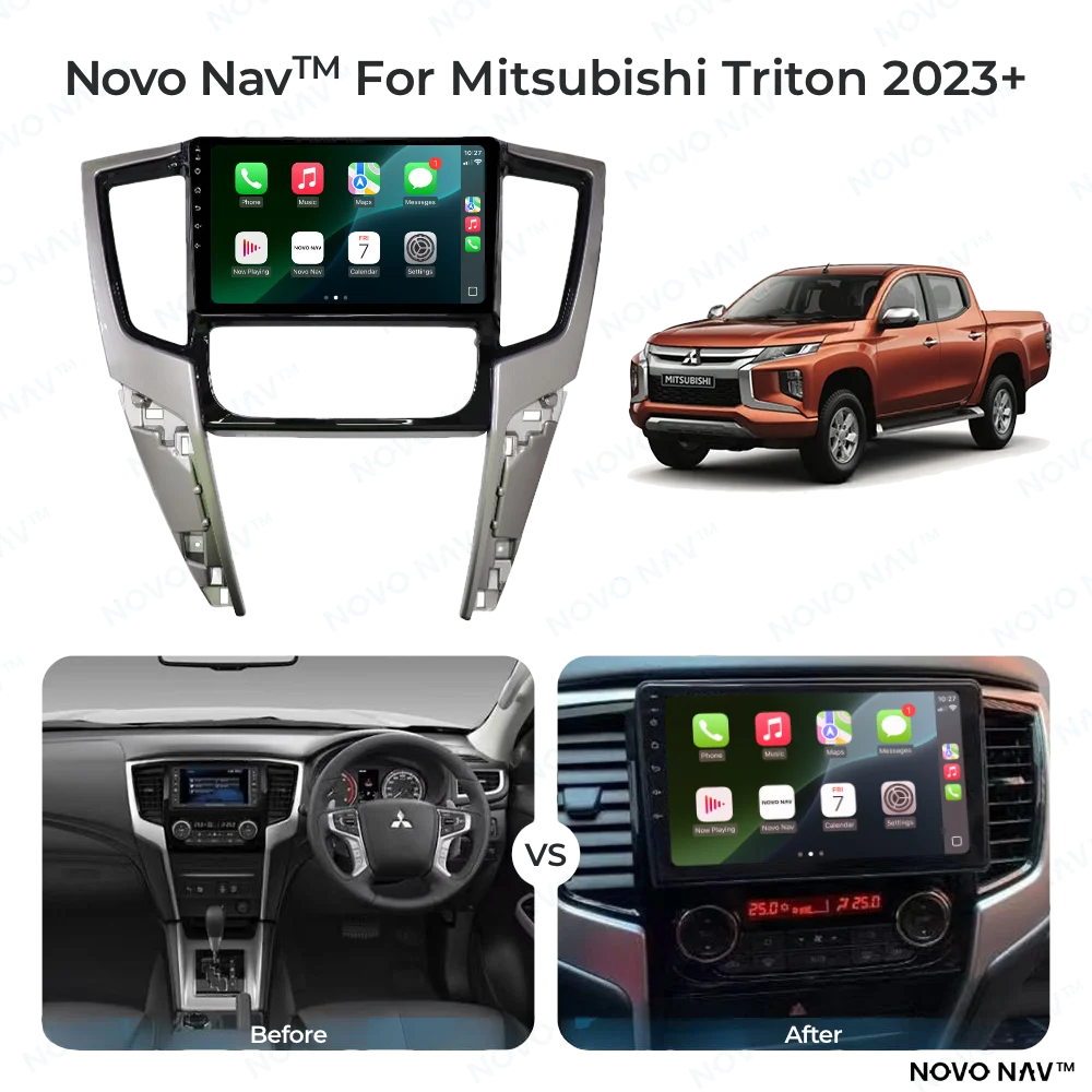 Mitsubishi Triton 2023-2025 CarPlay and Android Auto Upgrade Kit