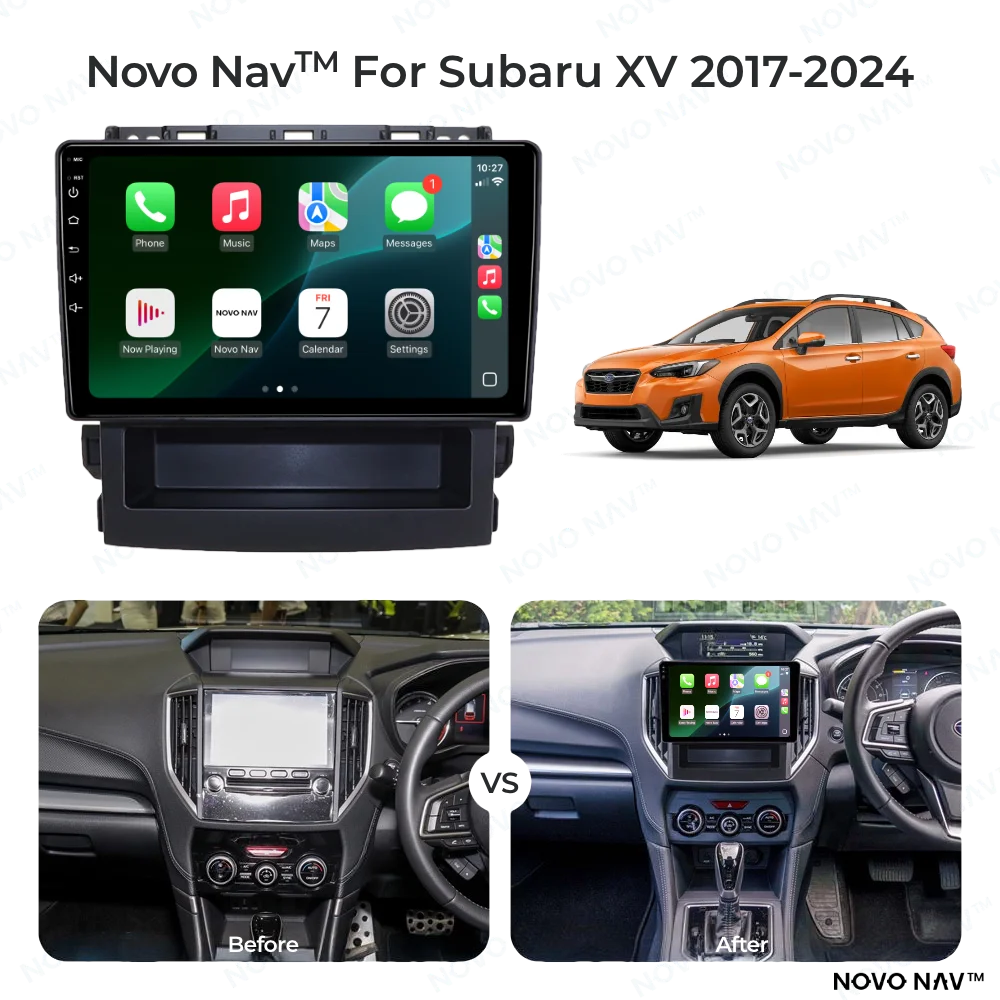 Subaru XV Crosstrek 2017-2024 CarPlay and Android Auto Upgrade Kit