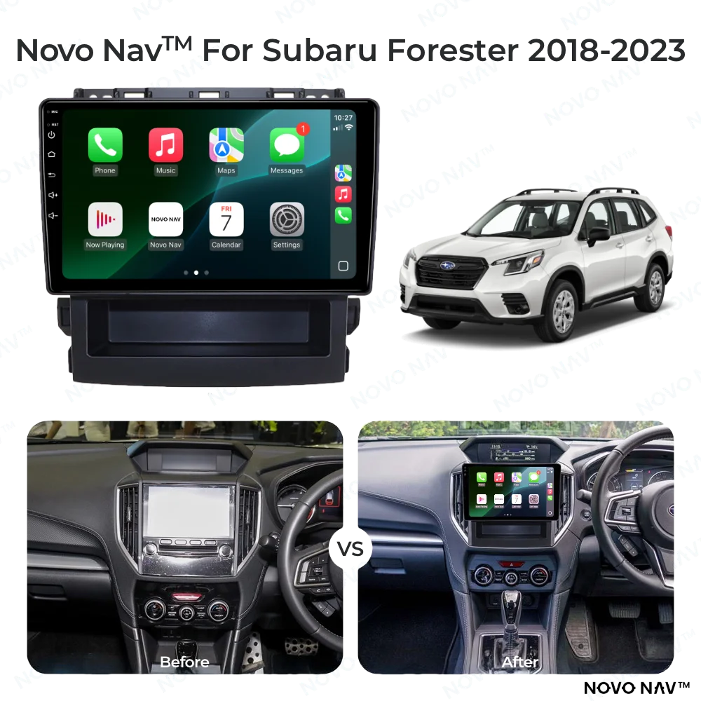 Subaru Forester 2018-2023 CarPlay and Android Auto Upgrade Kit