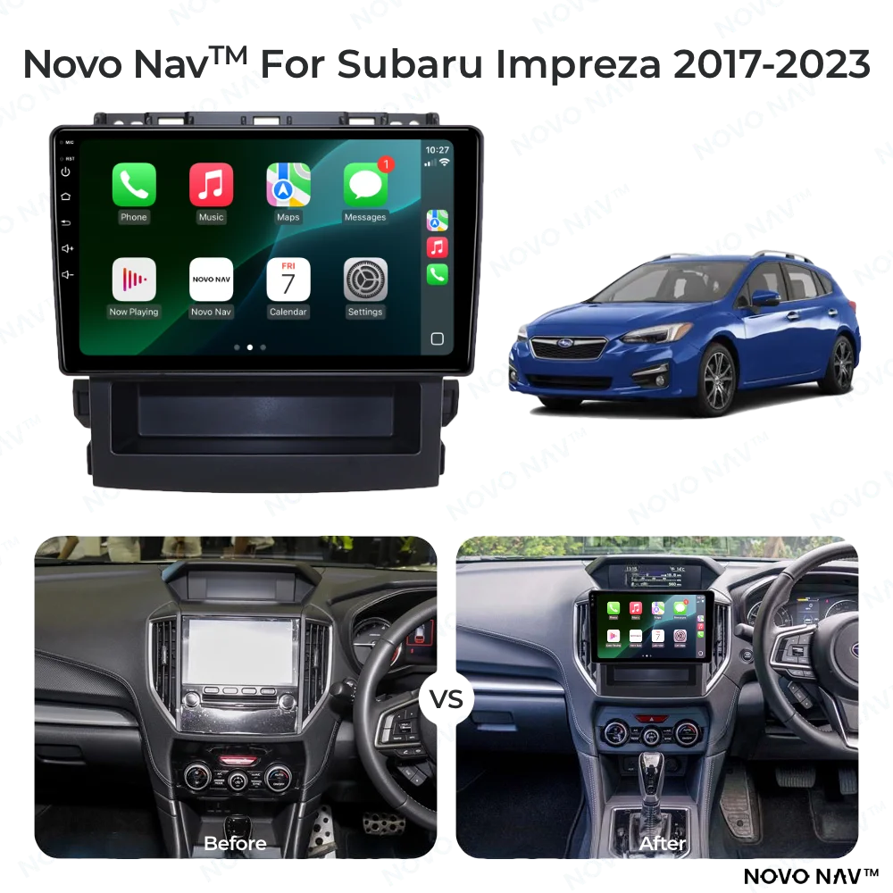Subaru Impreza 2017-2023 CarPlay and Android Auto Upgrade Kit