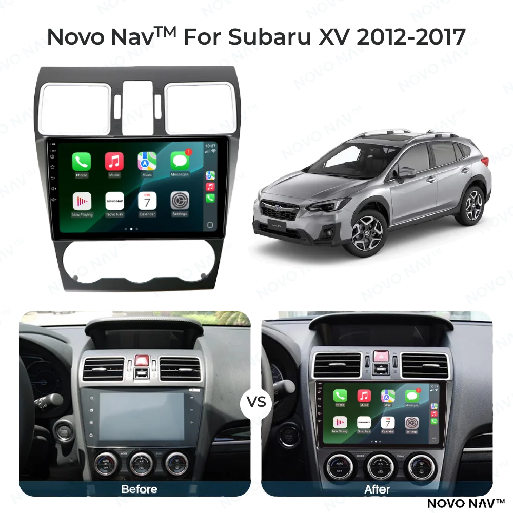 Subaru XV 2012-2017 CarPlay and Android Auto Upgrade Kit
