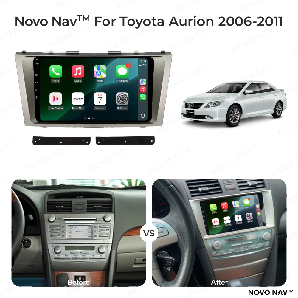 Toyota Aurion 2006-2011 CarPlay and Android Auto Upgrade Kit