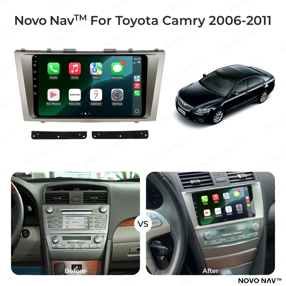 Toyota Camry 2006-2011 CarPlay and Android Auto Upgrade Kit