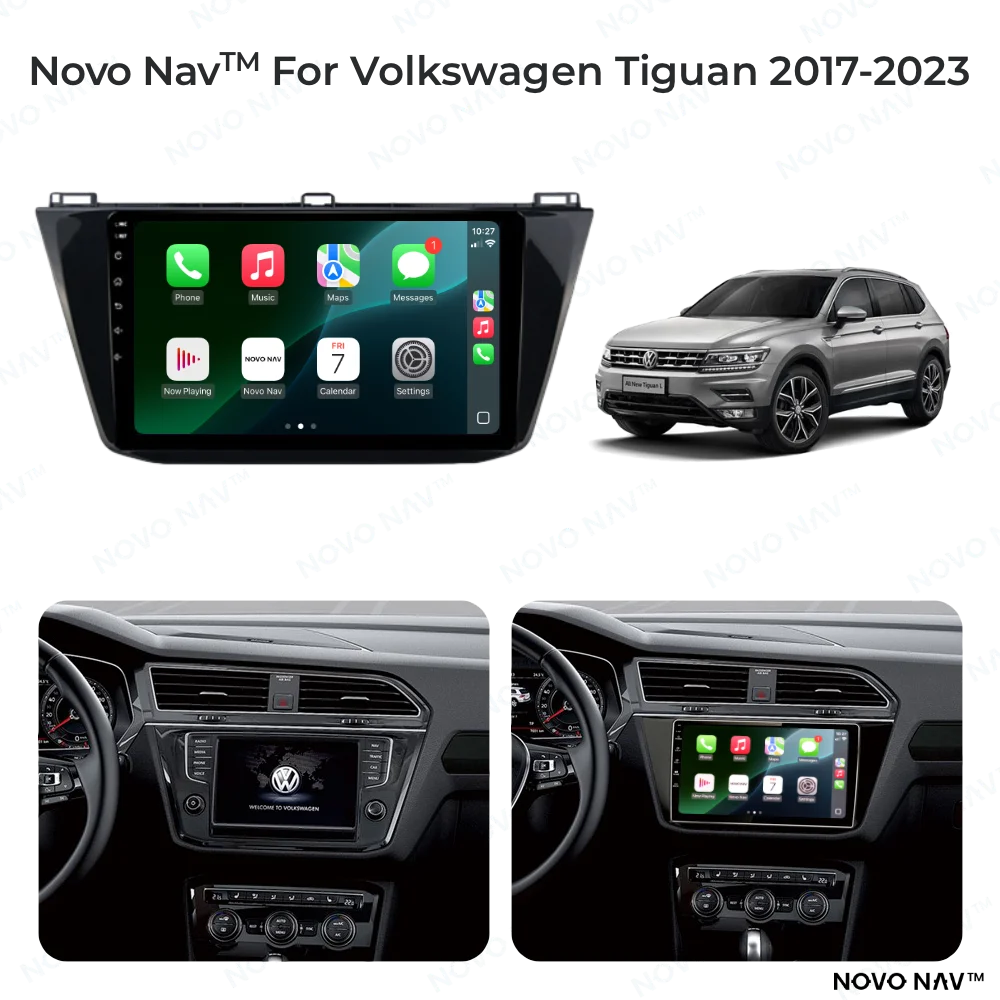 Volkswagen Tiguan 2017-2023 CarPlay and Android Auto Upgrade Kit