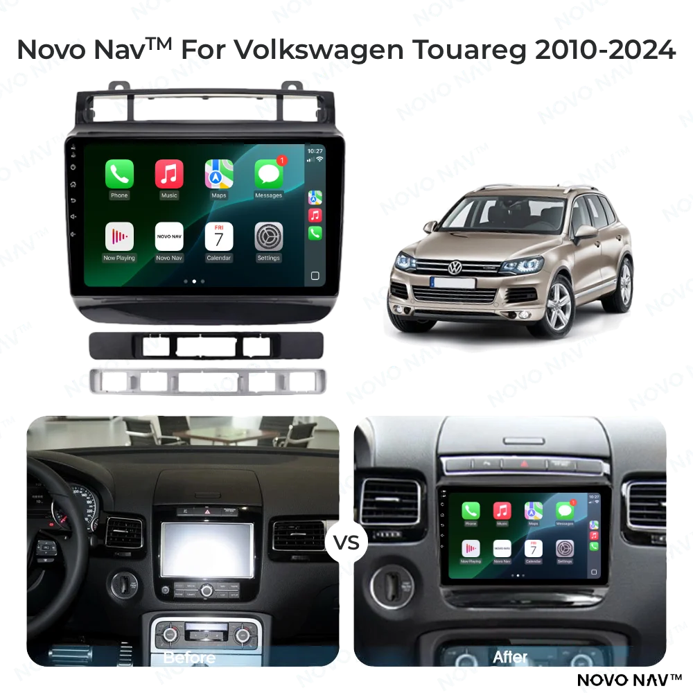 Volkswagen Touareg 2010-2024 CarPlay and Android Auto Upgrade Kit