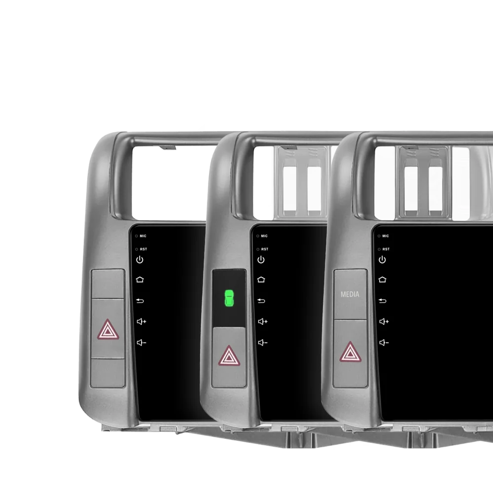 The Toyota Prado has many variations of the hazard light button connector, all of which are supported by Novo Nav