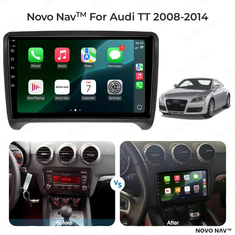 Audi TT 2007-2014 CarPlay and Android Auto Upgrade Kit