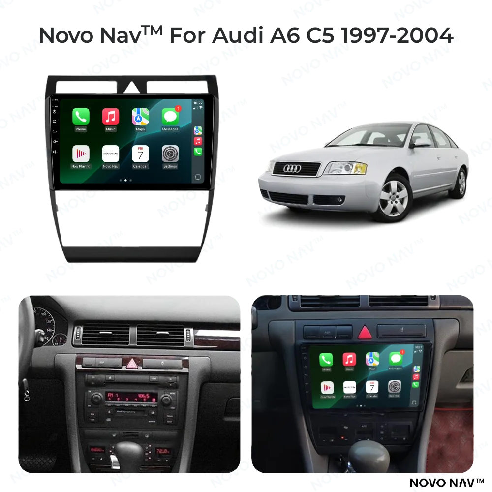 Audi A6 C5 1997-2004 CarPlay and Android Auto Upgrade Kit