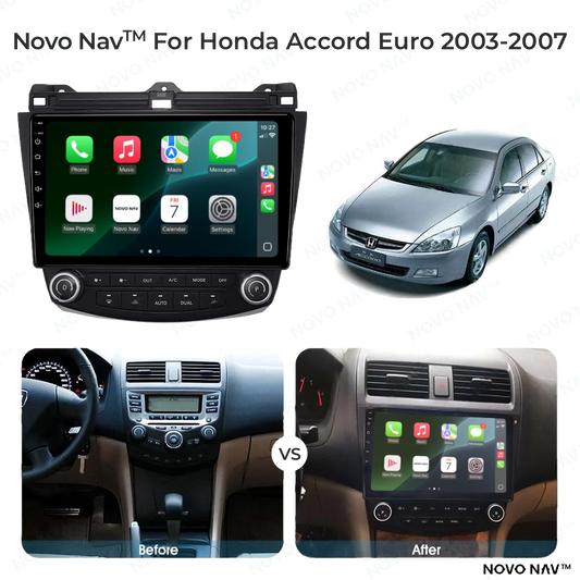 Honda Accord Euro 2003-2007 CarPlay and Android Auto Upgrade Kit