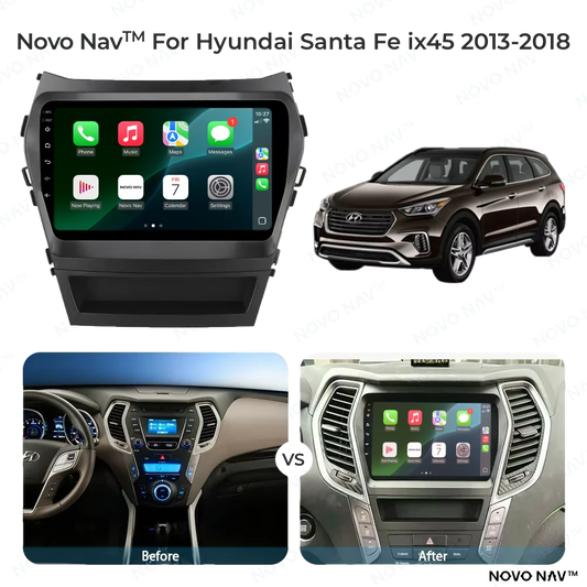 Hyundai Santa Fe 2013-2018 CarPlay and Android Auto Upgrade Kit