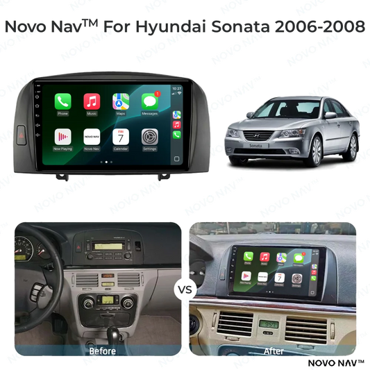 Hyundai Sonata 2006-2008 CarPlay and Android Auto Upgrade Kit