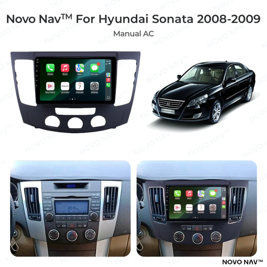 Hyundai Sonata 2008-2009 CarPlay and Android Auto Upgrade Kit