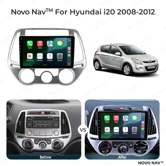 Hyundai i20 2008-2012 CarPlay and Android Auto Upgrade Kit