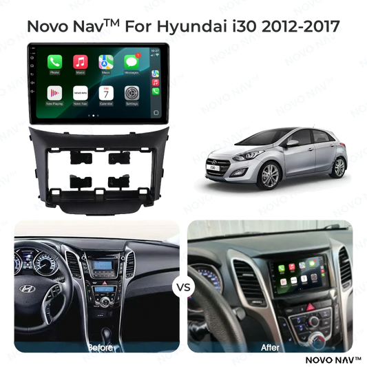 Hyundai i30 2012-2017 CarPlay and Android Auto Upgrade Kit