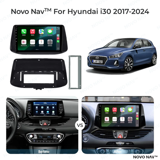 Hyundai i30 2017-2024 CarPlay and Android Auto Upgrade Kit