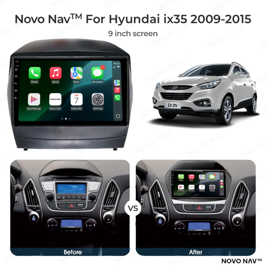 Hyundai ix35 2009-2015 CarPlay and Android Auto Upgrade Kit