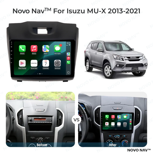 Isuzu MU-X 2013-2021 CarPlay and Android Auto Upgrade Kit