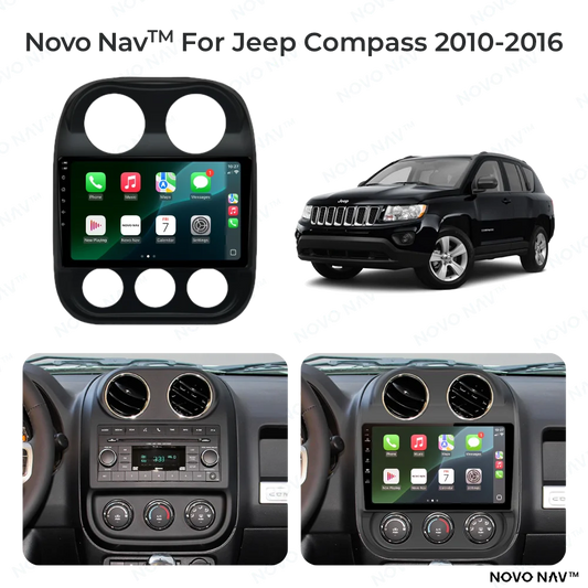 Jeep Compass 2010-2016 CarPlay and Android Auto Upgrade Kit