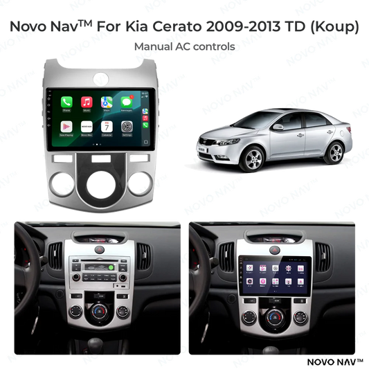 Kia Cerato Koup 2009-2013 CarPlay and Android Auto Upgrade Kit