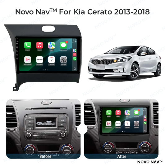 Kia Cerato 2013-2018 CarPlay and Android Auto Upgrade Kit