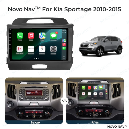 Kia Sportage 2010-2015 CarPlay and Android Auto Upgrade Kit