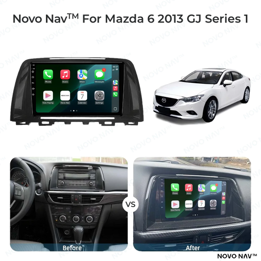 Mazda 6 2013 GJ Series 1 CarPlay and Android Auto Upgrade Kit
