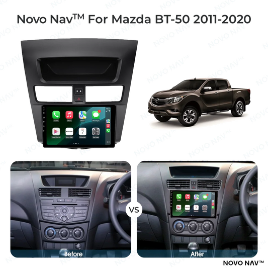 Mazda BT-50 2011-2020 CarPlay and Android Auto Upgrade Kit