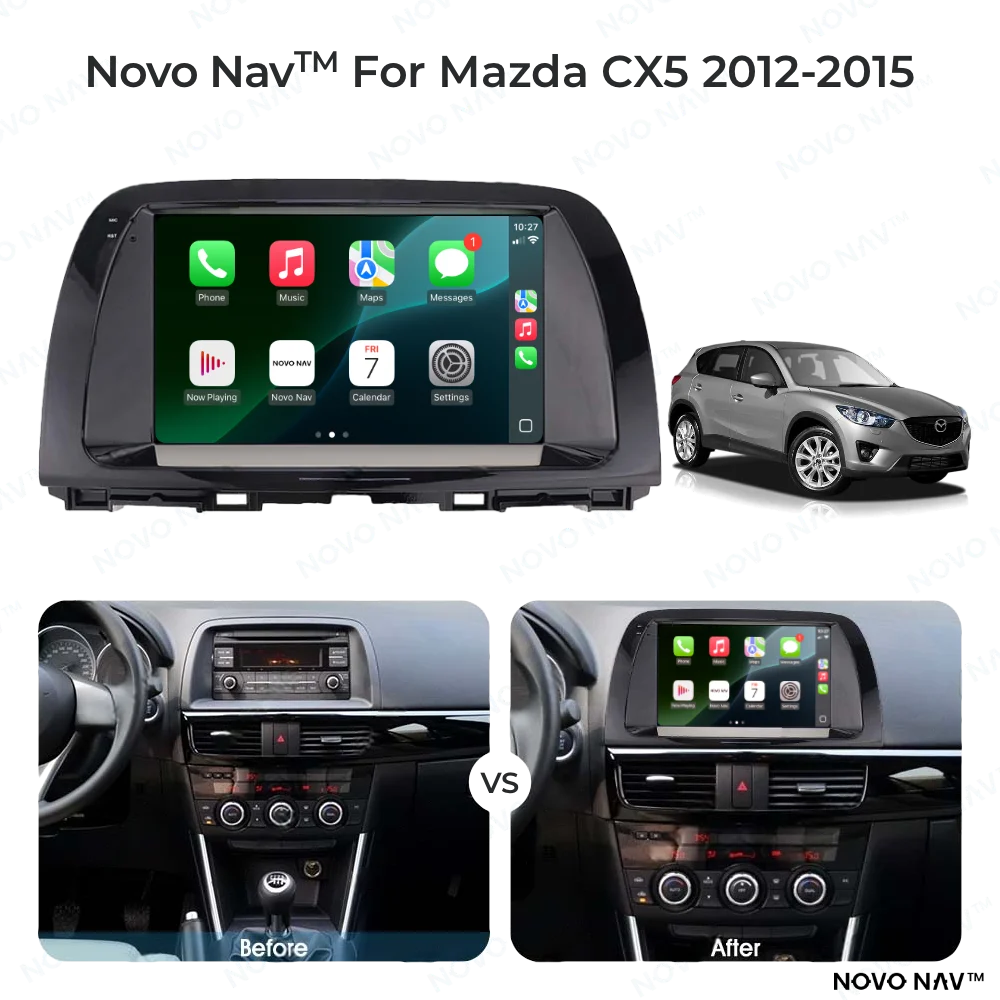 Mazda CX5 2012-2015 CarPlay and Android Auto Upgrade Kit