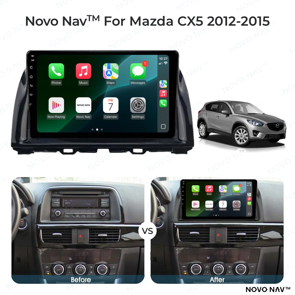 Mazda CX5 2012-2015 CarPlay and Android Auto Upgrade Kit