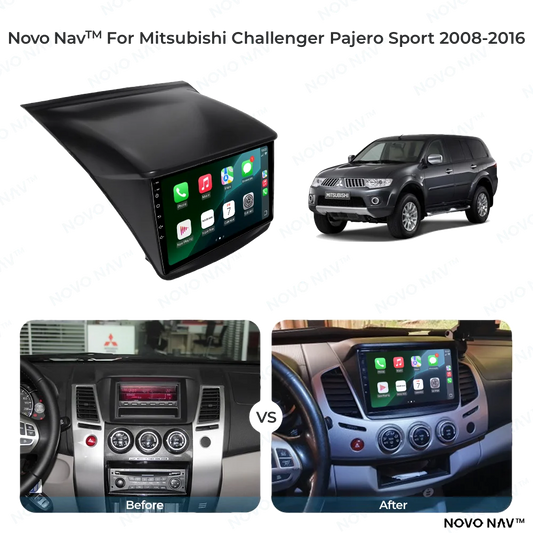 Mitsubishi Pajero Sport 2008-2016 CarPlay and Android Auto Upgrade Kit