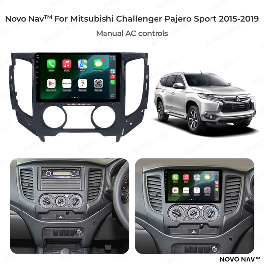 Mitsubishi Pajero Sport 2015-2019 CarPlay and Android Auto Upgrade Kit