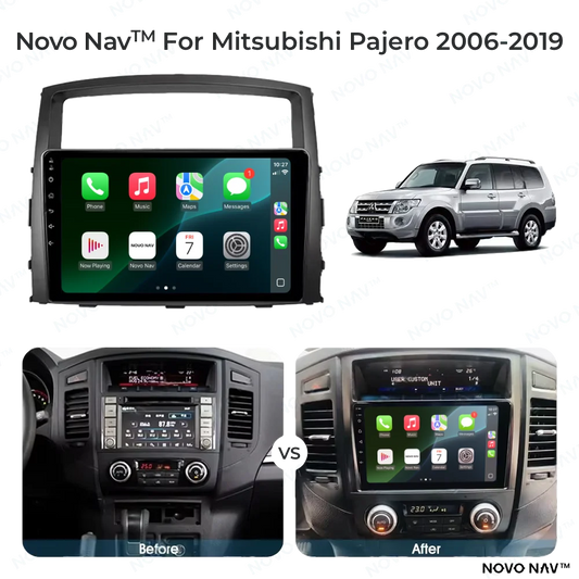 Mitsubishi Pajero 2006-2019 CarPlay and Android Auto Upgrade Kit