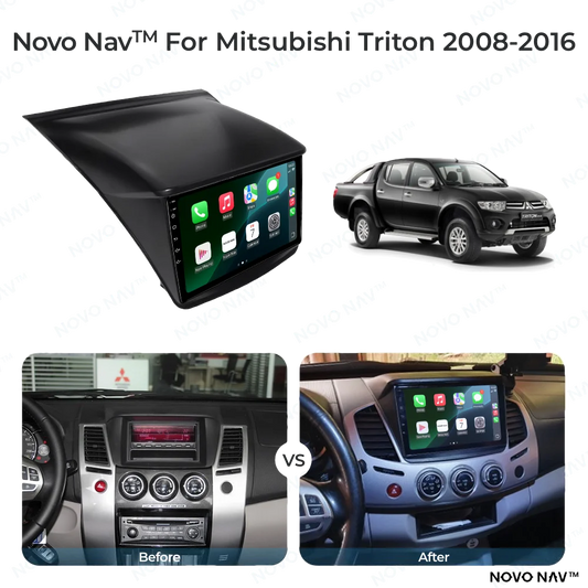 Mitsubishi Triton 2008-2016 CarPlay and Android Auto Upgrade Kit