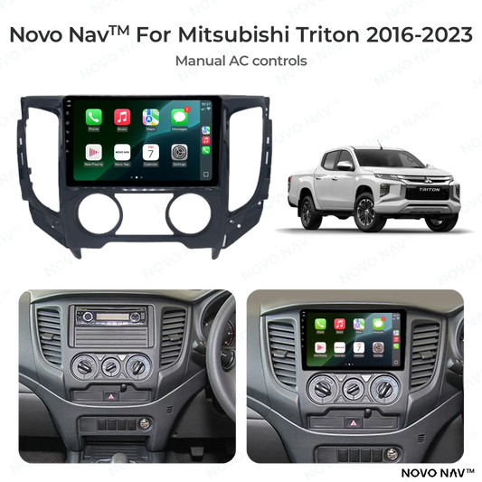 Mitsubishi Triton 2016-2023 CarPlay and Android Auto Upgrade Kit