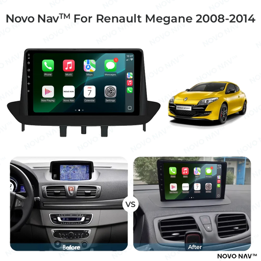 Renault Megane 2008-2014 CarPlay and Android Auto Upgrade Kit