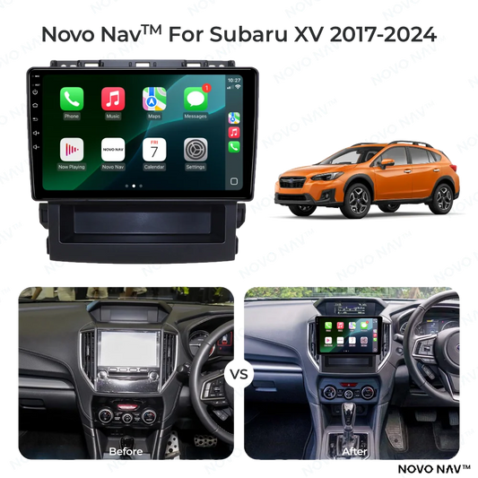 Subaru XV Crosstrek 2017-2024 CarPlay and Android Auto Upgrade Kit