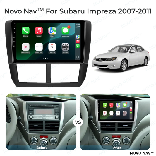 Subaru Impreza 2007-2011 CarPlay and Android Auto Upgrade Kit