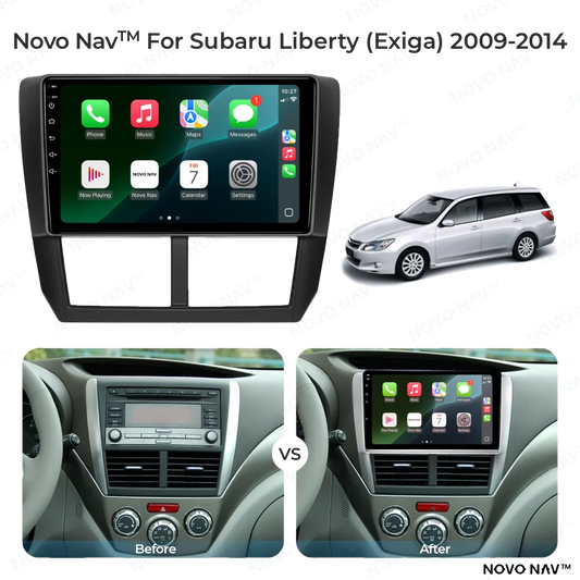 Subaru Liberty Exiga 2009-2014 CarPlay and Android Auto Upgrade Kit