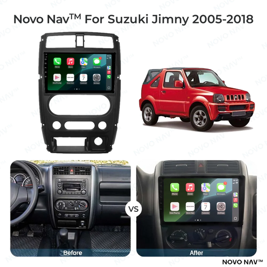 Suzuki Jimny 2005-2018 CarPlay and Android Auto Upgrade Kit