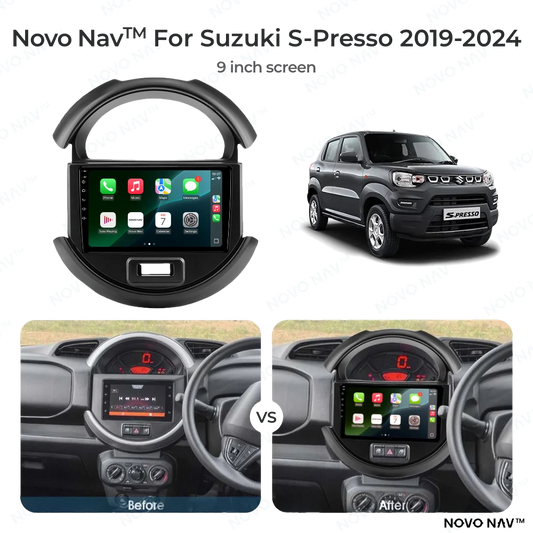 Suzuki S-Presso 2019-2024 CarPlay and Android Auto Upgrade Kit