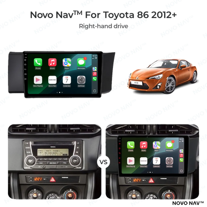 Toyota 86 2012-2022 CarPlay and Android Auto Upgrade Kit