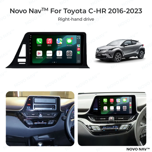 Toyota C-HR 2016-2023 CarPlay and Android Auto Upgrade Kit